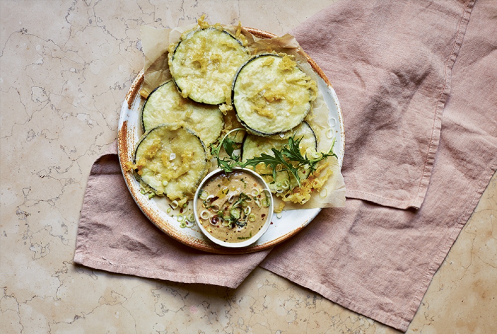 Aubergine Tempura Living North